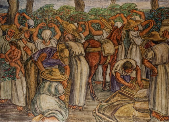 La danza del café, Pedro Nel Gómez.